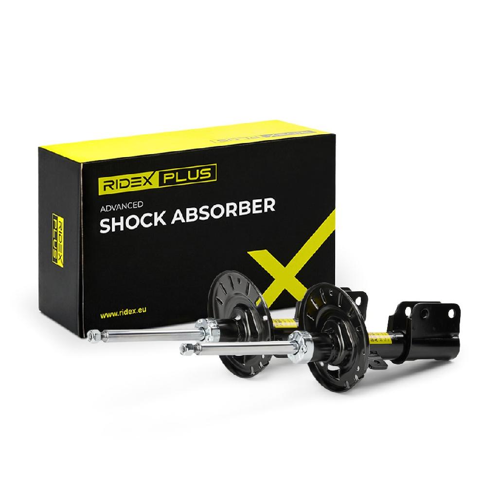 RIDEX PLUS 854S19291P 2x Stoßdämpfer Federbein Gasdruck Vorne 1612745280