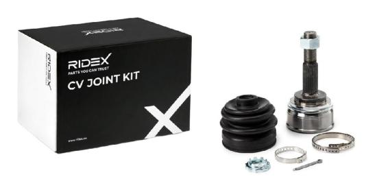 RIDEX 5J0071 Gelenksatz Antriebswelle Achswelle radseitig Vorne für NISSAN Bild RIDEX 5J0071 Gelenksatz Antriebswelle Achswelle radseitig Vorne für NISSAN