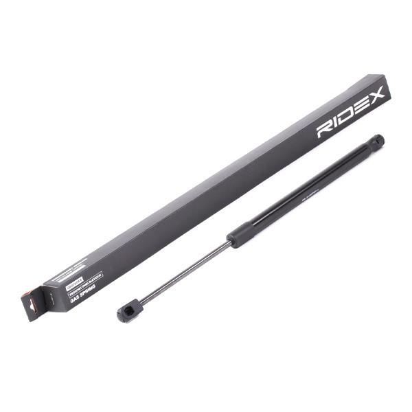 RIDEX 219G0890 Heckklappendämpfer hinten Länge:439,5mm 410N Hub: 155mm