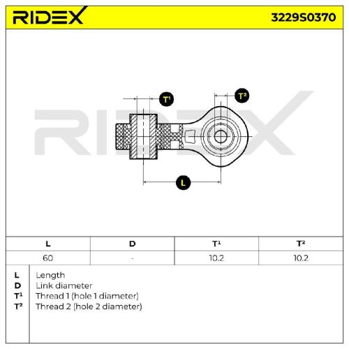 RIDEX 1x Koppelstange Stabilisator Hinten beidseitig für AUDI A4 Avant (8K5, B8) Bild RIDEX 1x Koppelstange Stabilisator Hinten beidseitig für AUDI A4 Avant (8K5, B8)