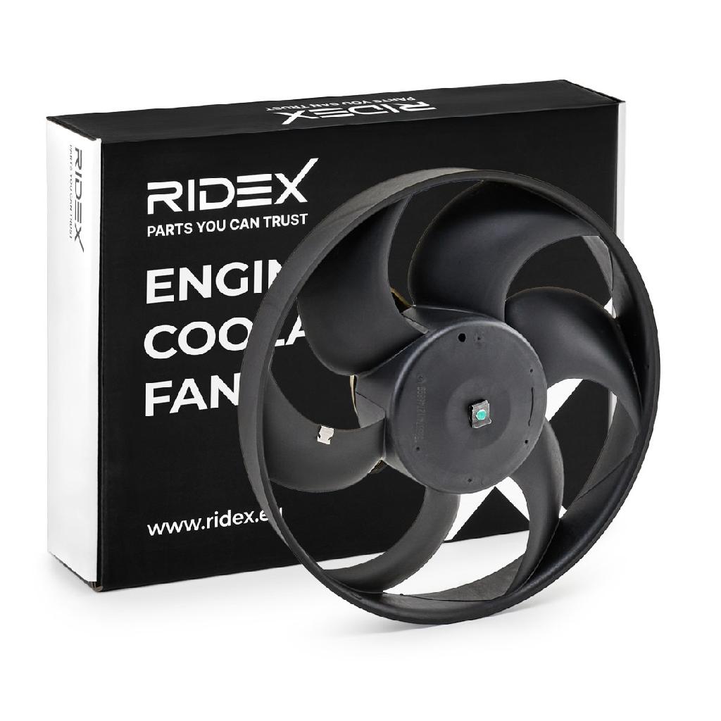 RIDEX 508R0072 Kühlerlüfter Lüfter Motorkühlung für CITROËN 1253J0 1250F0 125371