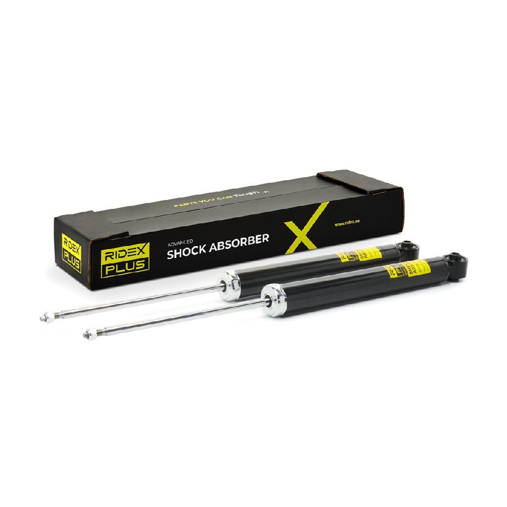 RIDEX PLUS 854S2155P 2x Stoßdämpfer Gasdruck Hinten für VW Golf 5II Schrägheck