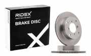 RIDEX 82B0689 2x Bremsscheiben Vorne Ø231,2mm Belüftet für SUBARU JUSTY III
