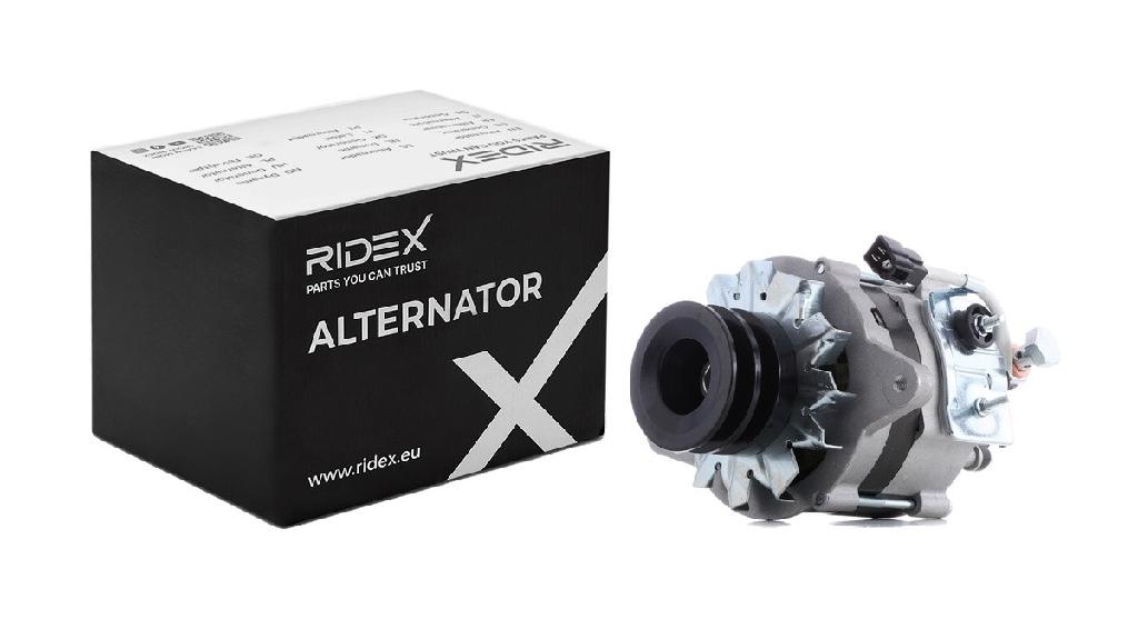 RIDEX 4G0212 Lichtmaschine 55A 14V Drehrichtung im Uhrzeigersinn für VW
