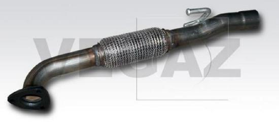 VEGAZ Abgasrohr Vorne für VW POLO (9N) Bild VEGAZ Abgasrohr Vorne für VW POLO (9N)