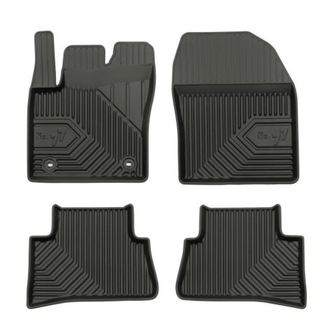 4x FROGUM 77407732 Fußmatten Set Vorne und Hinten für TOYOTA C-HR (AX10)