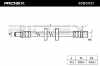 RIDEX Bremsschlauch 83B0031 HINTEN VORNE beidseitig BREMSSCHLÄUCHE Länge: 315mm Bild RIDEX Bremsschlauch 83B0031 HINTEN VORNE beidseitig BREMSSCHLÄUCHE Länge: 315mm