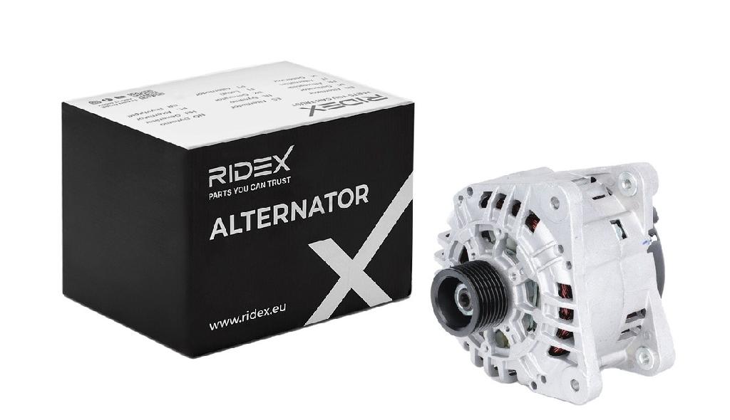 RIDEX 4G0259 Lichtmaschine 125A 14V Drehrichtung im Uhrzeigersinn mit 8200086162