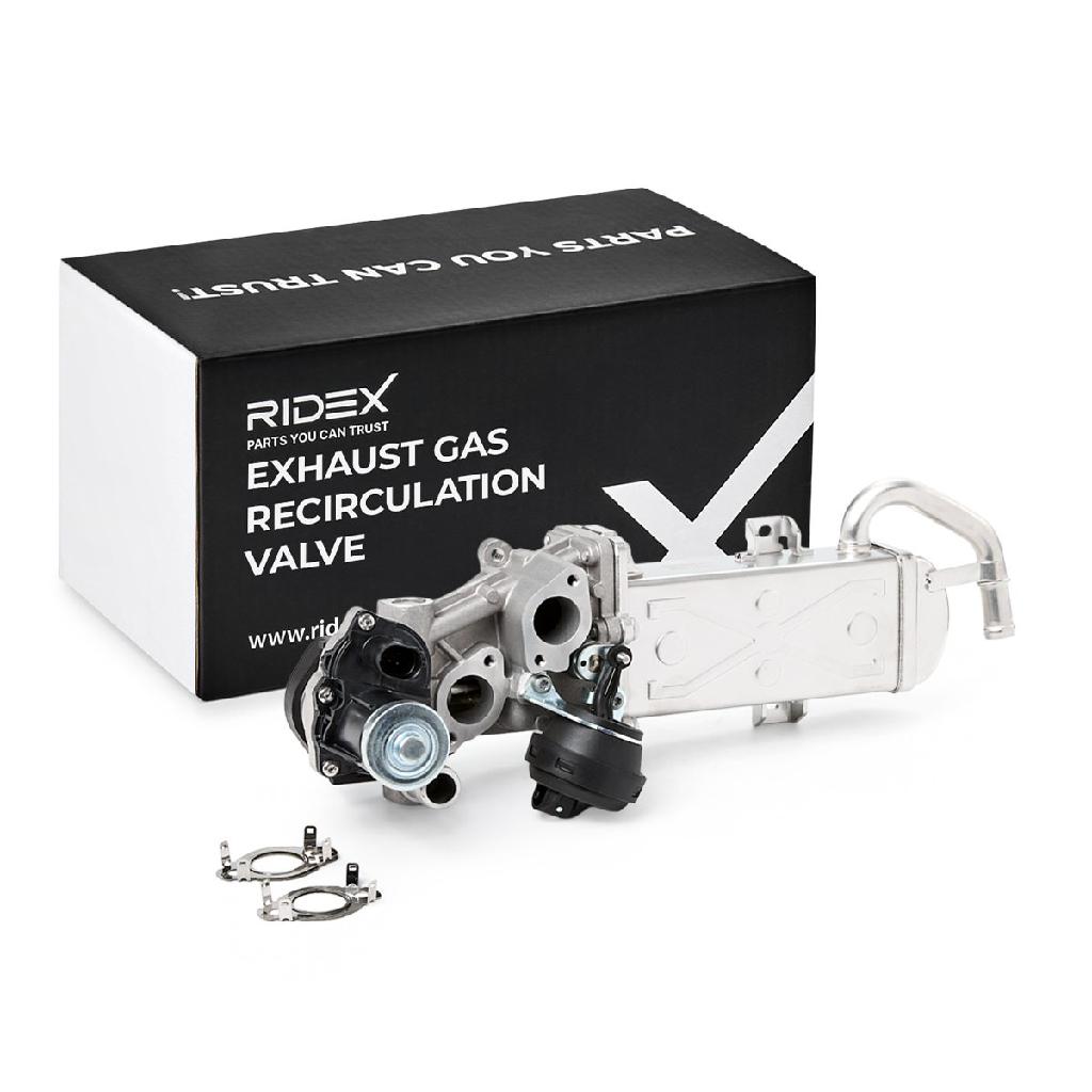 RIDEX 1145E0077 AGR-Ventil Abgasrückführungsventil mit Sensor für VW 3L131527AX