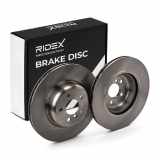 RIDEX 82B2287 2x Bremsscheiben Hinten Ø345mm Belüftet für BMW 3 Touring