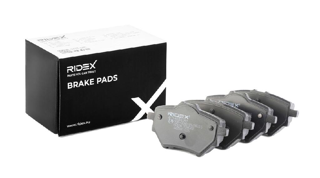 RIDEX Bremsbelagsatz Bremsbeläge Hinten für OPEL Corsa F GRANDLAND X (A18)