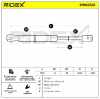 RIDEX 219G0123 Heckklappendämpfer Länge:555mm 450N Hub: 220mm für MITSUBISHI Bild RIDEX 219G0123 Heckklappendämpfer Länge:555mm 450N Hub: 220mm für MITSUBISHI