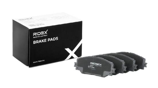 RIDEX Bremsbelagsatz Bremsbeläge Vorne für TOYOTA Yaris Schrägheck (P13) AURIS Bild RIDEX Bremsbelagsatz Bremsbeläge Vorne für TOYOTA Yaris Schrägheck (P13) AURIS