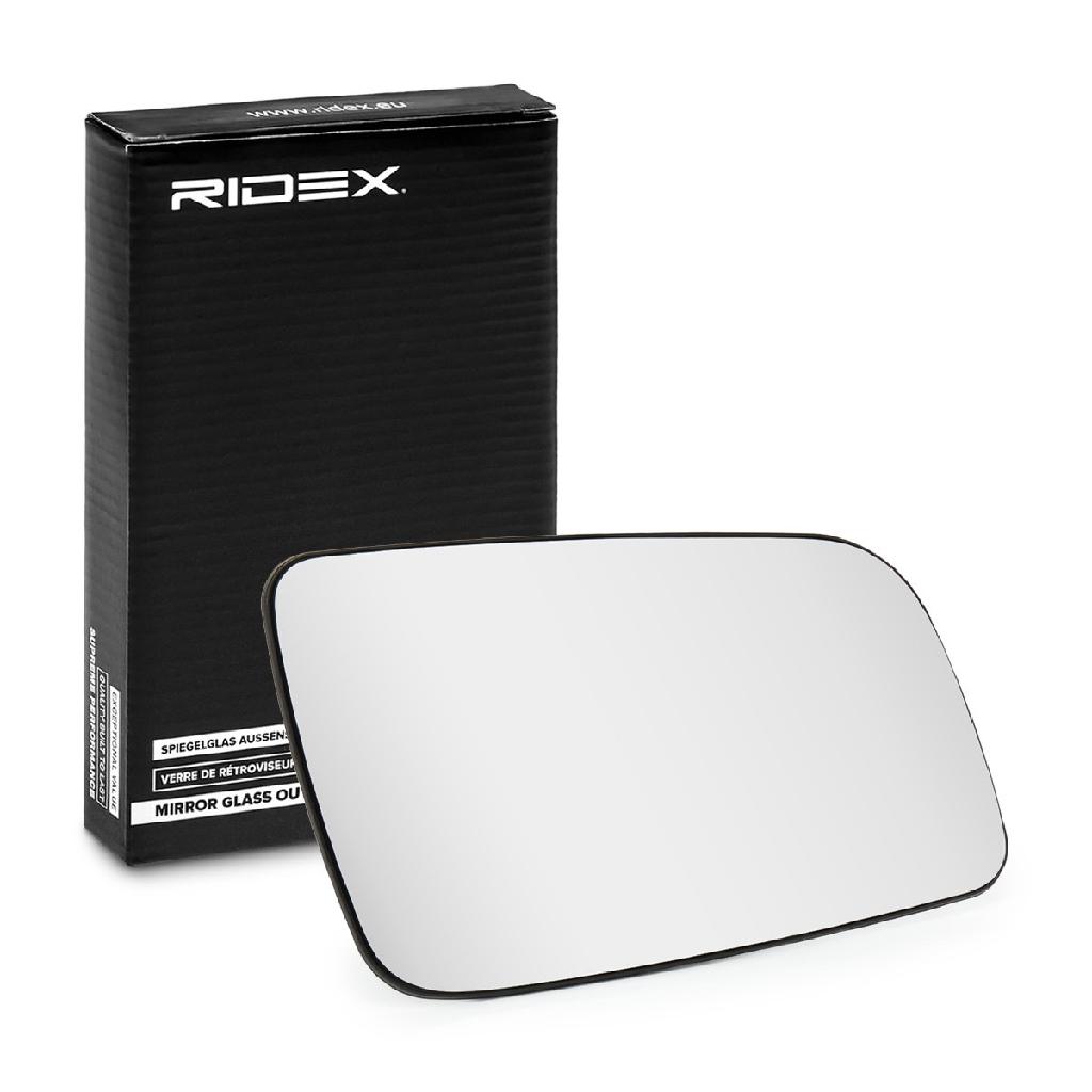 RIDEX 1914M0154 Spiegelglas Glas Aussenspiegel konvex rechts für OPEL Astra G CC