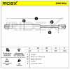 RIDEX 219G1054 Heckklappendämpfer beidseitig Länge:414,5mm 560N Hub: 156,5mm Bild RIDEX 219G1054 Heckklappendämpfer beidseitig Länge:414,5mm 560N Hub: 156,5mm