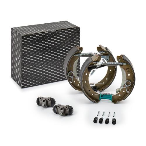 RIDEX Bremsenset Trommelbremse Bremsbacken Satz mit Radbremszylinder mit Zubehör Bild RIDEX Bremsenset Trommelbremse Bremsbacken Satz mit Radbremszylinder mit Zubehör