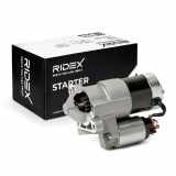 RIDEX Motor Starter/Anlasser 1,4kW für RENAULT Clio 1I (BB0/1/2, CB0/1/2) KANGOO
