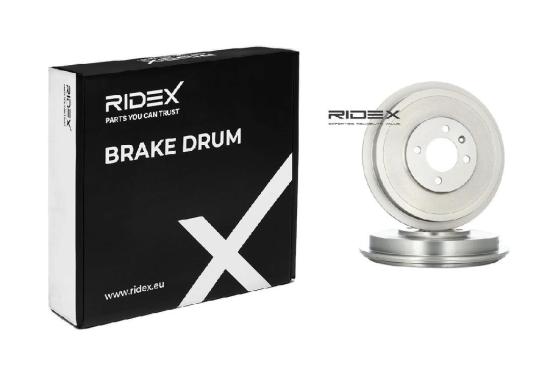 RIDEX 123B0004 2x Bremstrommeln Set Hinten InnenØ230mm AußenØ290mm für VW Bild RIDEX 123B0004 2x Bremstrommeln Set Hinten InnenØ230mm AußenØ290mm für VW