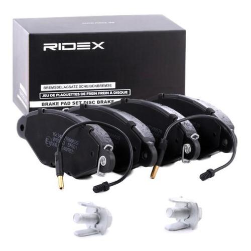RIDEX Bremsbelagsatz Bremsbeläge Vorne für RENAULT KANGOO (KC0/1) KANGOO Express Bild RIDEX Bremsbelagsatz Bremsbeläge Vorne für RENAULT KANGOO (KC0/1) KANGOO Express