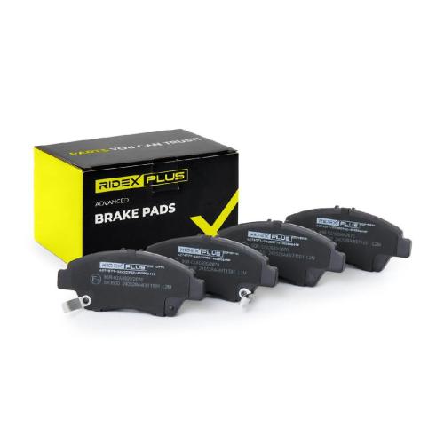 RIDEX PLUS Bremsbelagsatz Bremsbeläge Vorne für HONDA Jazz III Schrägheck CR-Z Bild RIDEX PLUS Bremsbelagsatz Bremsbeläge Vorne für HONDA Jazz III Schrägheck CR-Z