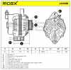 RIDEX 4G0981 Lichtmaschine 60A 12V Drehrichtung im Uhrzeigersinn mit für SUZUKI Bild RIDEX 4G0981 Lichtmaschine 60A 12V Drehrichtung im Uhrzeigersinn mit für SUZUKI