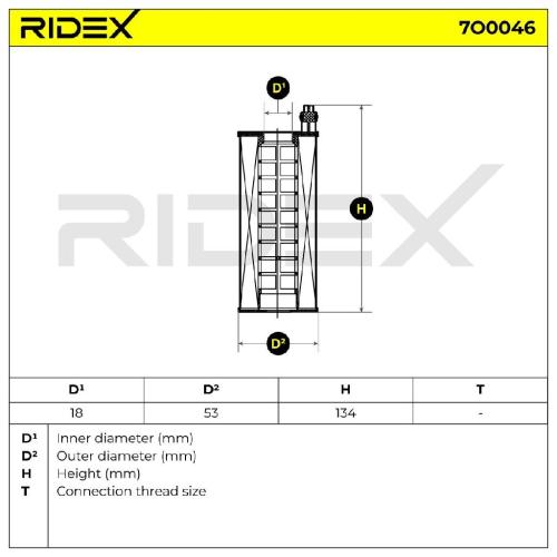 RIDEX Ölfilter Motorölfilter Filtereinsatz mit Dichtungen 7O0046 für BMW Bild RIDEX Ölfilter Motorölfilter Filtereinsatz mit Dichtungen 7O0046 für BMW