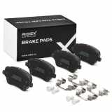 RIDEX Bremsbelagsatz Bremsbeläge Vorne für FORD Fiesta Mk6 Schrägheck (JA8, JR8)