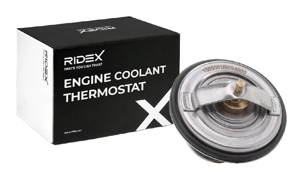 RIDEX 316T0010 Thermostat Kühlmittel Kühlwasserthermostat mit Dichtungen 87°C