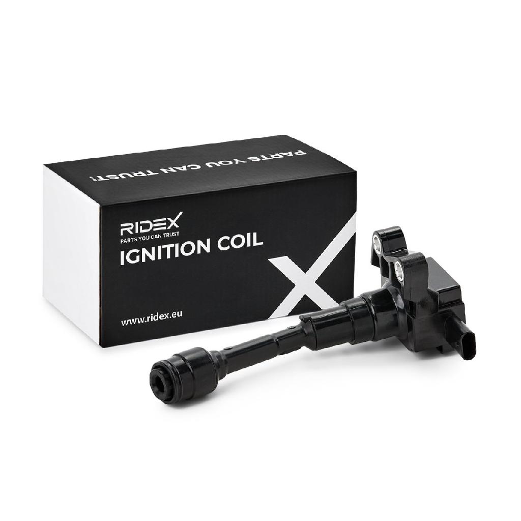 RIDEX 689C0403 Zündspule für FORD Fiesta Mk6 Schrägheck (JA8, JR8) 1827901