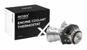 RIDEX 316T0084 Thermostat Kühlmittel Kühlwasserthermostat mit Dichtung mit 100°C