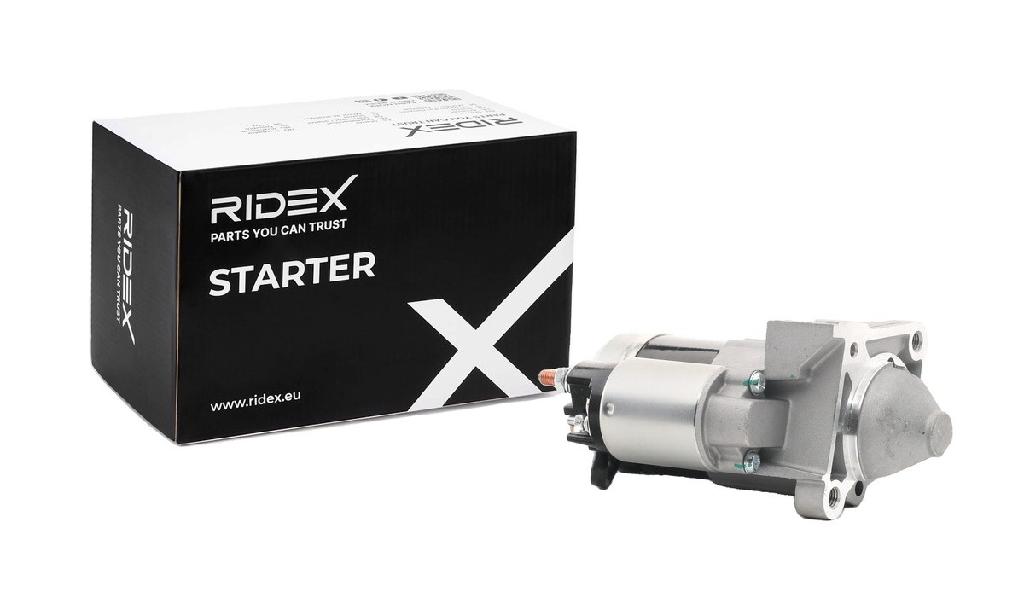 RIDEX Motor Starter/Anlasser 1,2kW für RENAULT Clio 1II Schrägheck Clio 1I