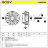 RIDEX 1180S1016 Federbeinstützlager Vorne für RENAULT Twingo 1 (C06) 5432500Q0A Bild RIDEX 1180S1016 Federbeinstützlager Vorne für RENAULT Twingo 1 (C06) 5432500Q0A