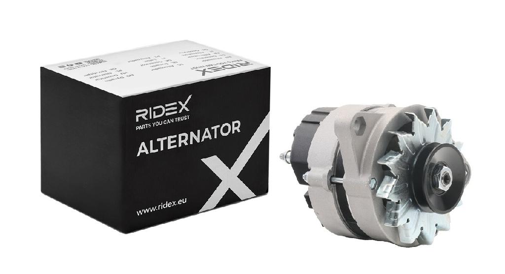 RIDEX 4G0146 Lichtmaschine 55A 14V Drehrichtung im Uhrzeigersinn mit für FIAT
