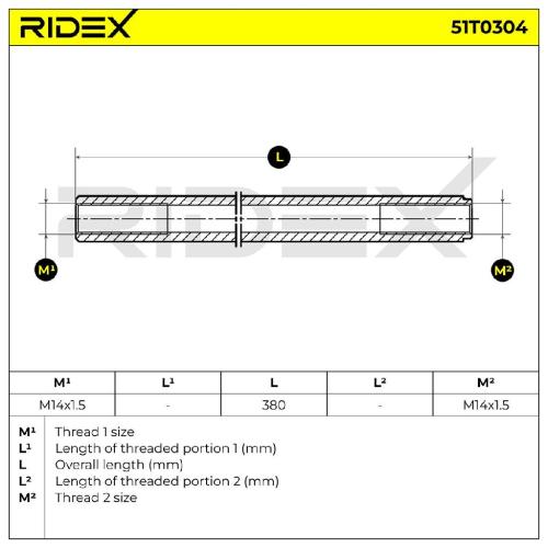RIDEX Axialgelenk Spurstange Vorne passend für PEUGEOT 106 II Schrägheck Bild RIDEX Axialgelenk Spurstange Vorne passend für PEUGEOT 106 II Schrägheck