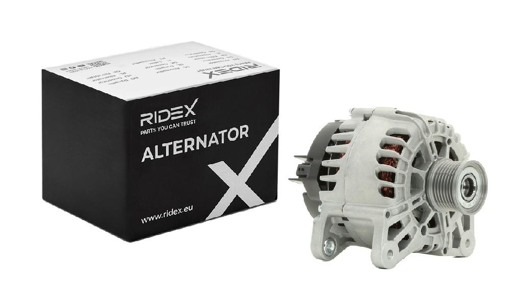 RIDEX 4G0785 Lichtmaschine 150A 14V Drehrichtung im Uhrzeigersinn mit 95521083