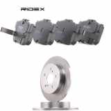 RIDEX Bremsenset Hinten Ø278mm - Bremsscheiben und Beläge für SUZUKI KIZASHI