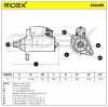 RIDEX Motor Starter/Anlasser 2kW für VW Golf 5 Schrägheck (1K1) POLO (9N) TOURAN Bild RIDEX Motor Starter/Anlasser 2kW für VW Golf 5 Schrägheck (1K1) POLO (9N) TOURAN