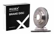 RIDEX 82B0206 2x Bremsscheiben Hinten Ø329,8mm Belüftet für VW Touareg