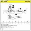 RIDEX Spurstangenkopf Vorderachse links Traggelenk M14x1,5 914T0271 Bild RIDEX Spurstangenkopf Vorderachse links Traggelenk M14x1,5 914T0271