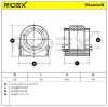 RIDEX 1334A0431 Stabilisatorlager Gummilager Lagerung Vorne für OPEL ASTRA J Bild RIDEX 1334A0431 Stabilisatorlager Gummilager Lagerung Vorne für OPEL ASTRA J