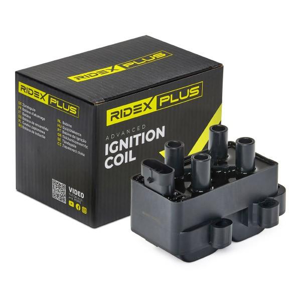 RIDEX PLUS 689C0232P Zündspule für RENAULT Clio 1II Schrägheck (BR0/1, CR0/1)