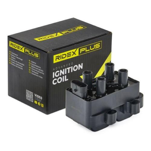 RIDEX PLUS 689C0232P Zündspule für RENAULT Clio 1II Schrägheck (BR0/1, CR0/1) Bild RIDEX PLUS 689C0232P Zündspule für RENAULT Clio 1II Schrägheck (BR0/1, CR0/1)