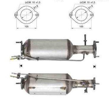 VEGAZ Rußpartikelfilter DPF Euro 4 Abgasanlage Diesel 700 FK-864 für FORD S-MAX Bild VEGAZ Rußpartikelfilter DPF Euro 4 Abgasanlage Diesel 700 FK-864 für FORD S-MAX