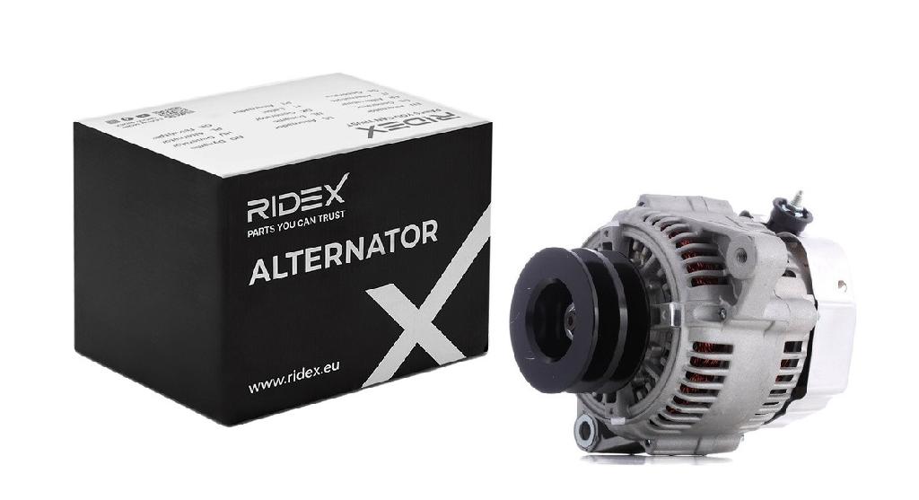 RIDEX 4G0556 Lichtmaschine 80A 14V 12V Drehrichtung im Uhrzeigersinn mit