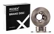 RIDEX 82B0480 2x Bremsscheiben Vorne Ø281mm voll passend für MERCEDES-BENZ