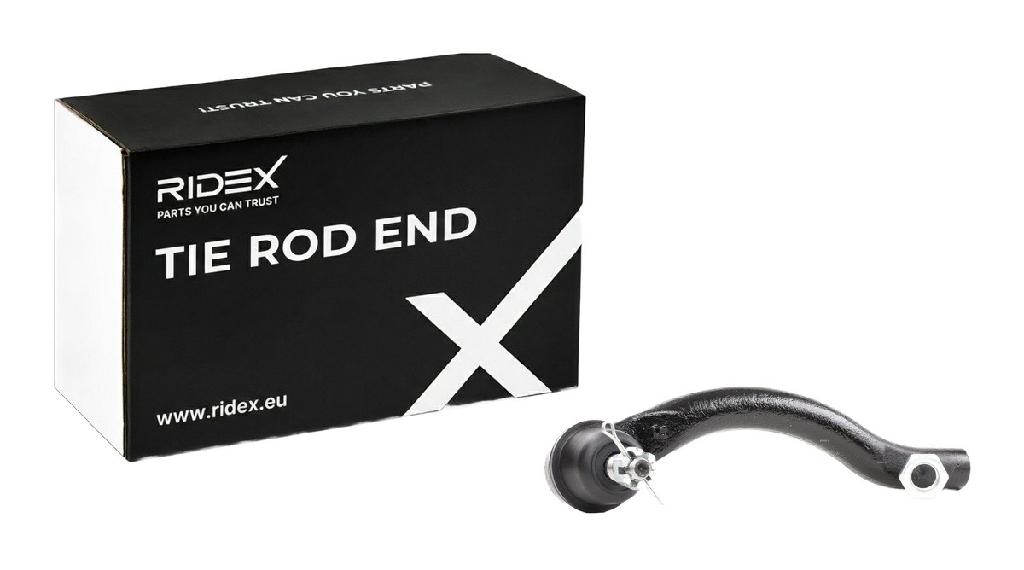 RIDEX Spurstangenkopf außen Vorderachse rechts Traggelenk M10X1.25 914T0365