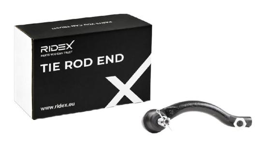 RIDEX Spurstangenkopf außen Vorderachse rechts Traggelenk M10X1.25 914T0365 Bild RIDEX Spurstangenkopf außen Vorderachse rechts Traggelenk M10X1.25 914T0365
