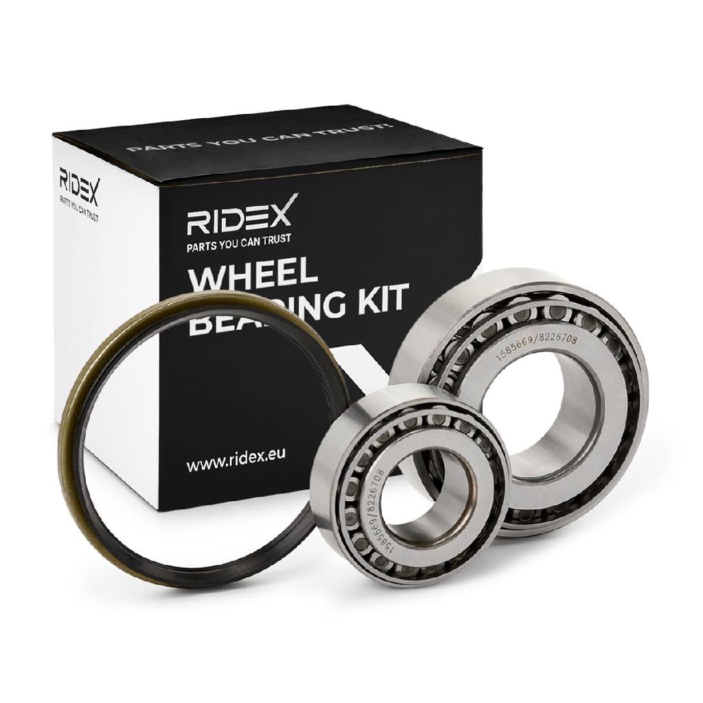 RIDEX 654W0303 Radlagersatz pro 1 Rad Hinten Vorne beidseitig für NISSAN PRIMERA