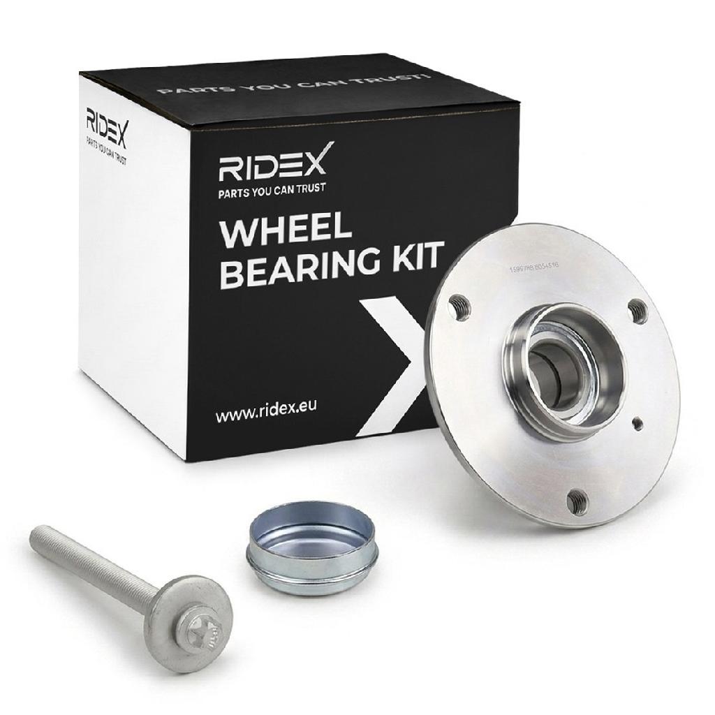 RIDEX 654W0086 Radlagersatz pro 1 Rad Vorne links rechts beidseitig