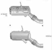 VEGAZ Rußpartikelfilter DPF Euro 4 Abgasanlage Diesel 560 BK-827SIC für BMW